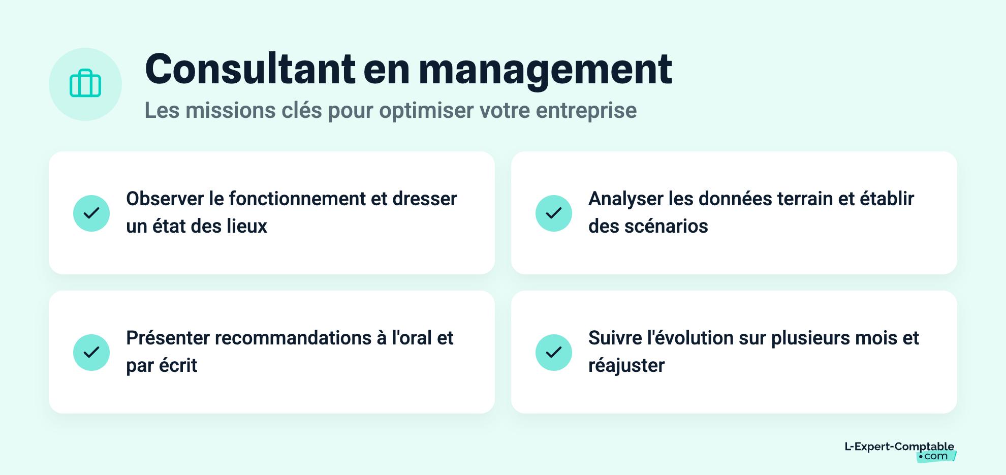 Consultant en management